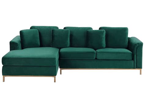 Emerald Green Sectional Sofa